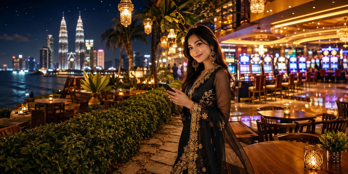 Kasino mudah alih Hari Raya gaya Melayu di Kuala Lumpur