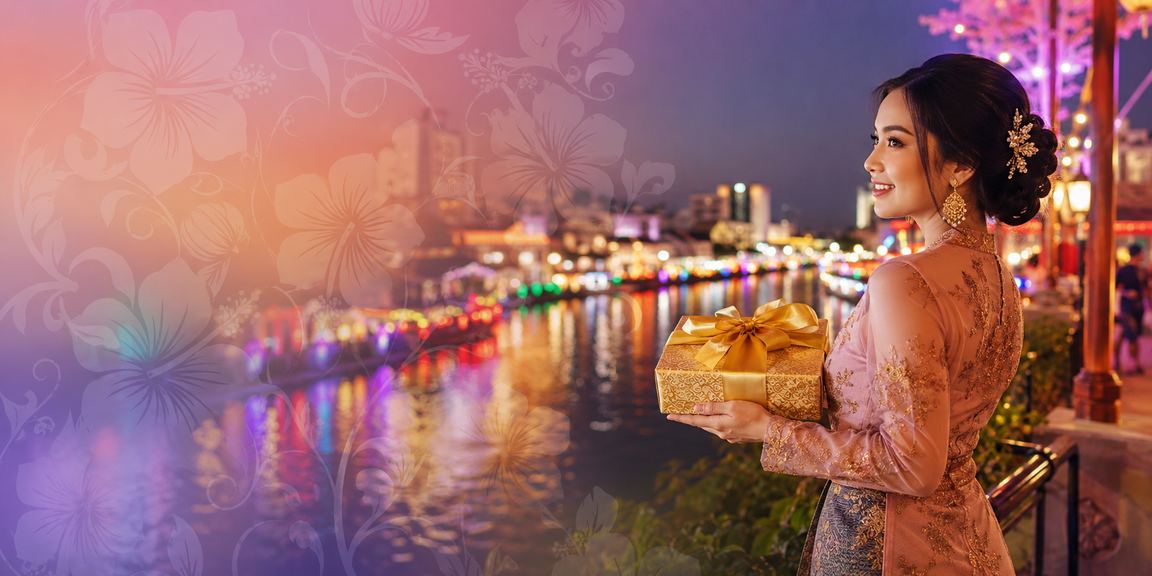 Suasana hiburan kasino gaya Melayu di Melaka